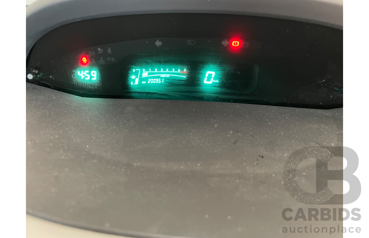 09/2007 Toyota Yaris YRS FWD NCP91R 5D Hatchback Silver 1.5L