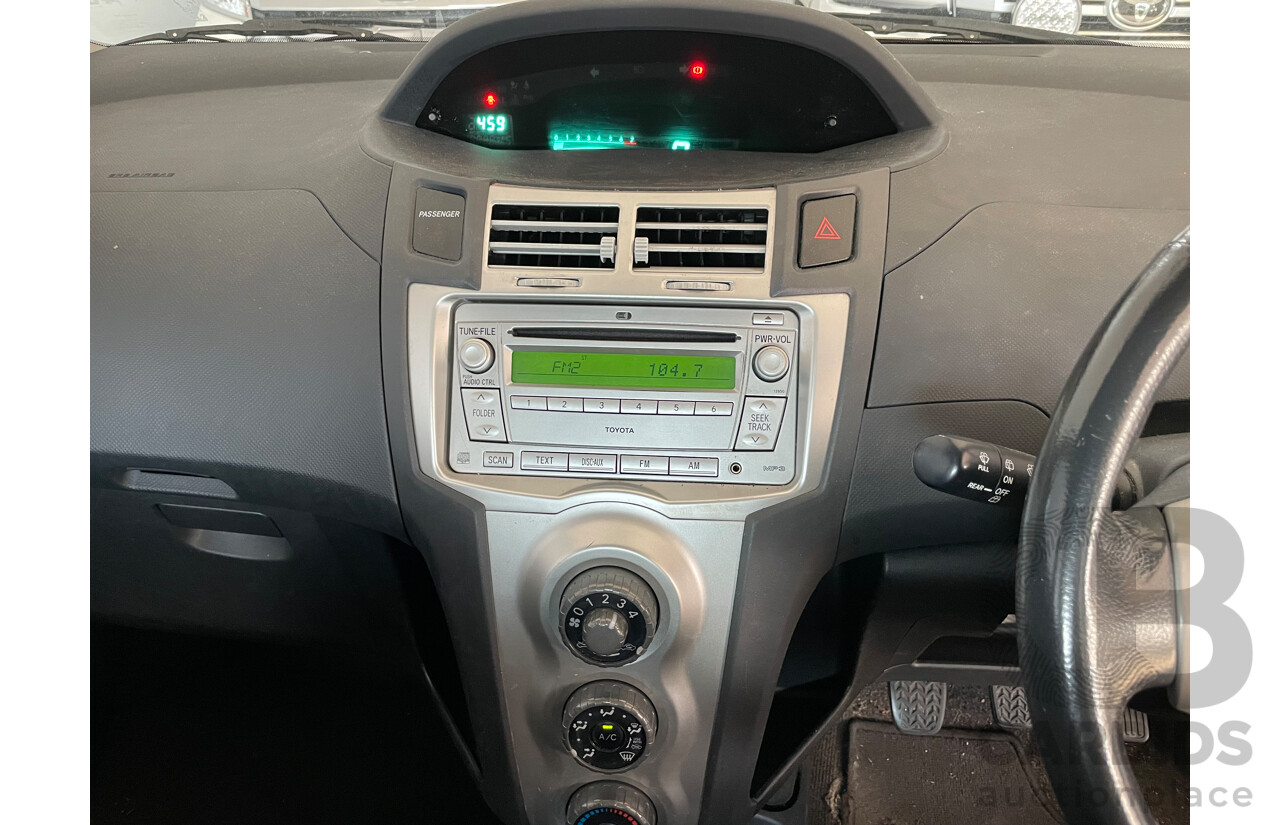 09/2007 Toyota Yaris YRS FWD NCP91R 5D Hatchback Silver 1.5L