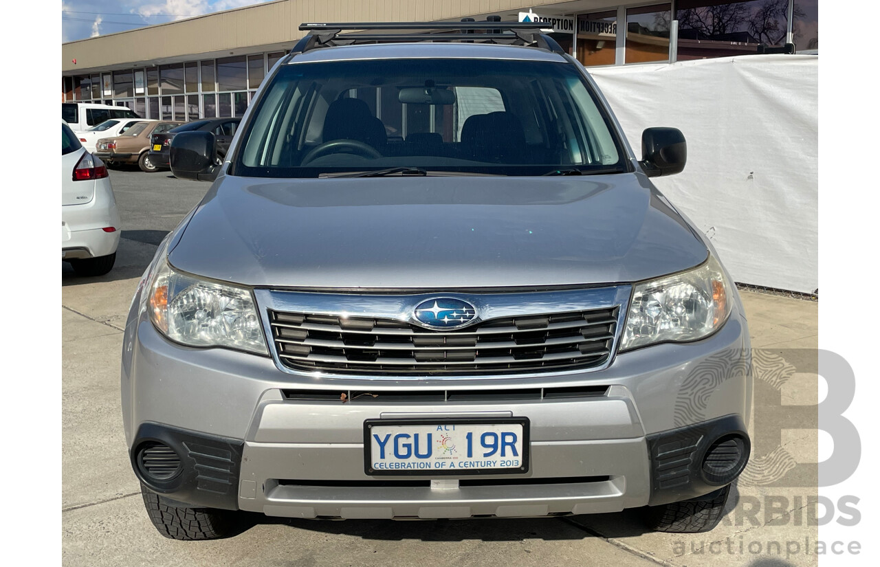 06/2010 Subaru Forester X AWD MY10 4D Wagon Silver 2.5L