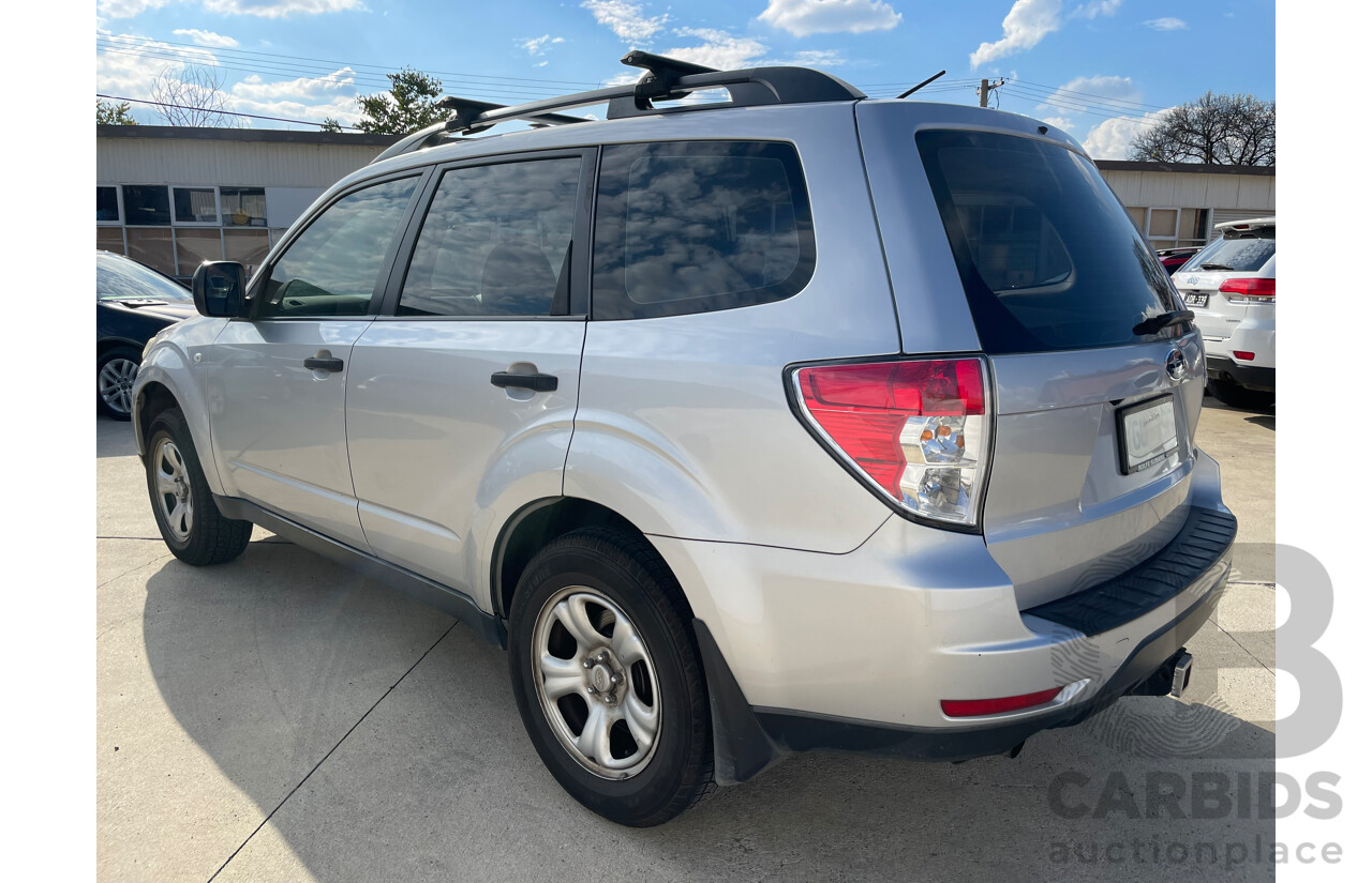 06/2010 Subaru Forester X AWD MY10 4D Wagon Silver 2.5L
