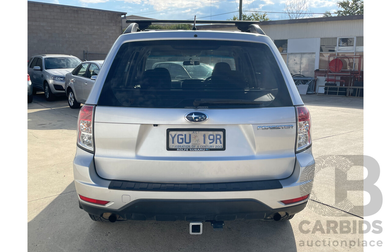 06/2010 Subaru Forester X AWD MY10 4D Wagon Silver 2.5L