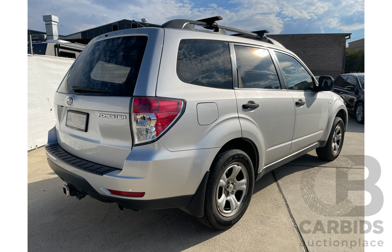 06/2010 Subaru Forester X AWD MY10 4D Wagon Silver 2.5L