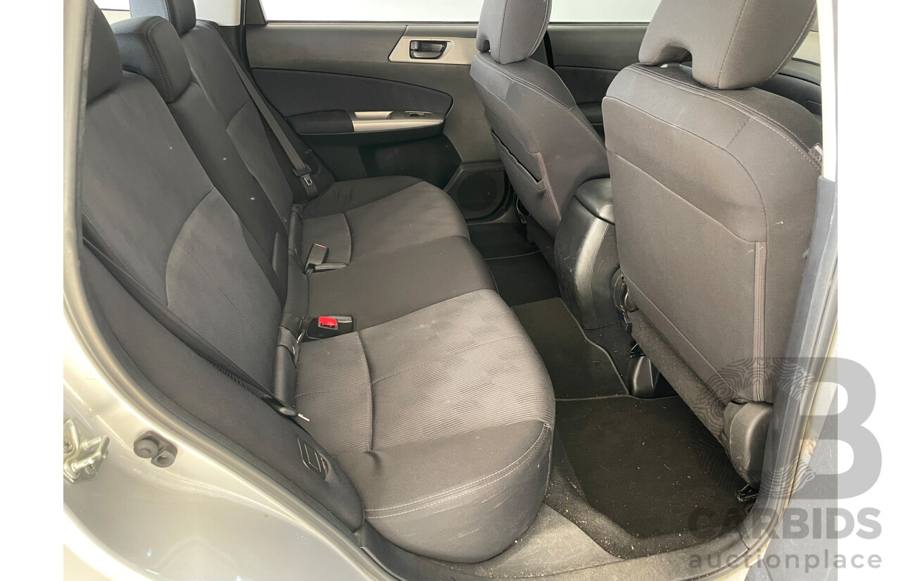 06/2010 Subaru Forester X AWD MY10 4D Wagon Silver 2.5L