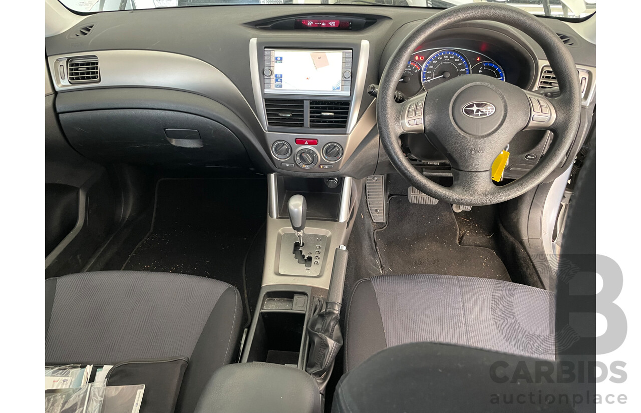 06/2010 Subaru Forester X AWD MY10 4D Wagon Silver 2.5L