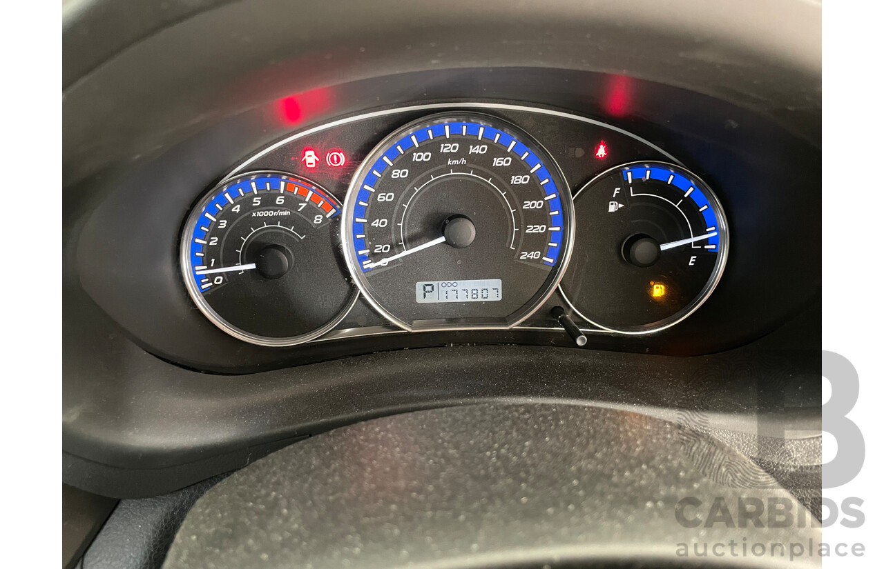 06/2010 Subaru Forester X AWD MY10 4D Wagon Silver 2.5L