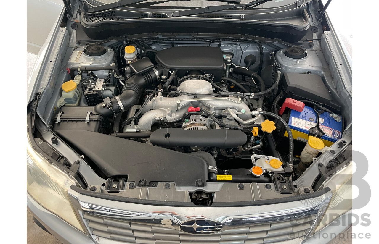 06/2010 Subaru Forester X AWD MY10 4D Wagon Silver 2.5L