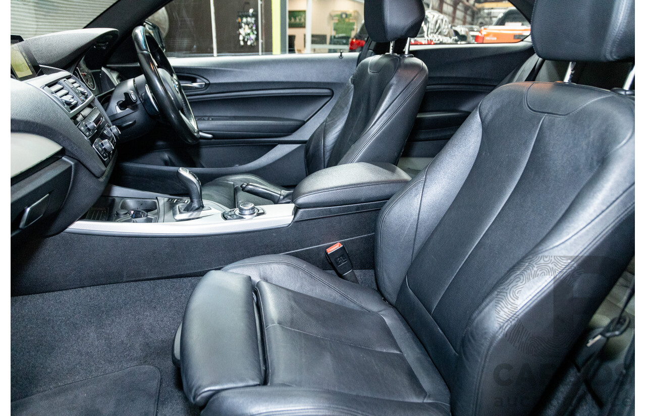 5/2016 BMW 228i M-Sport F22 MY16 2d Coupe Metallic Glacier Silver Turbo 2.0L