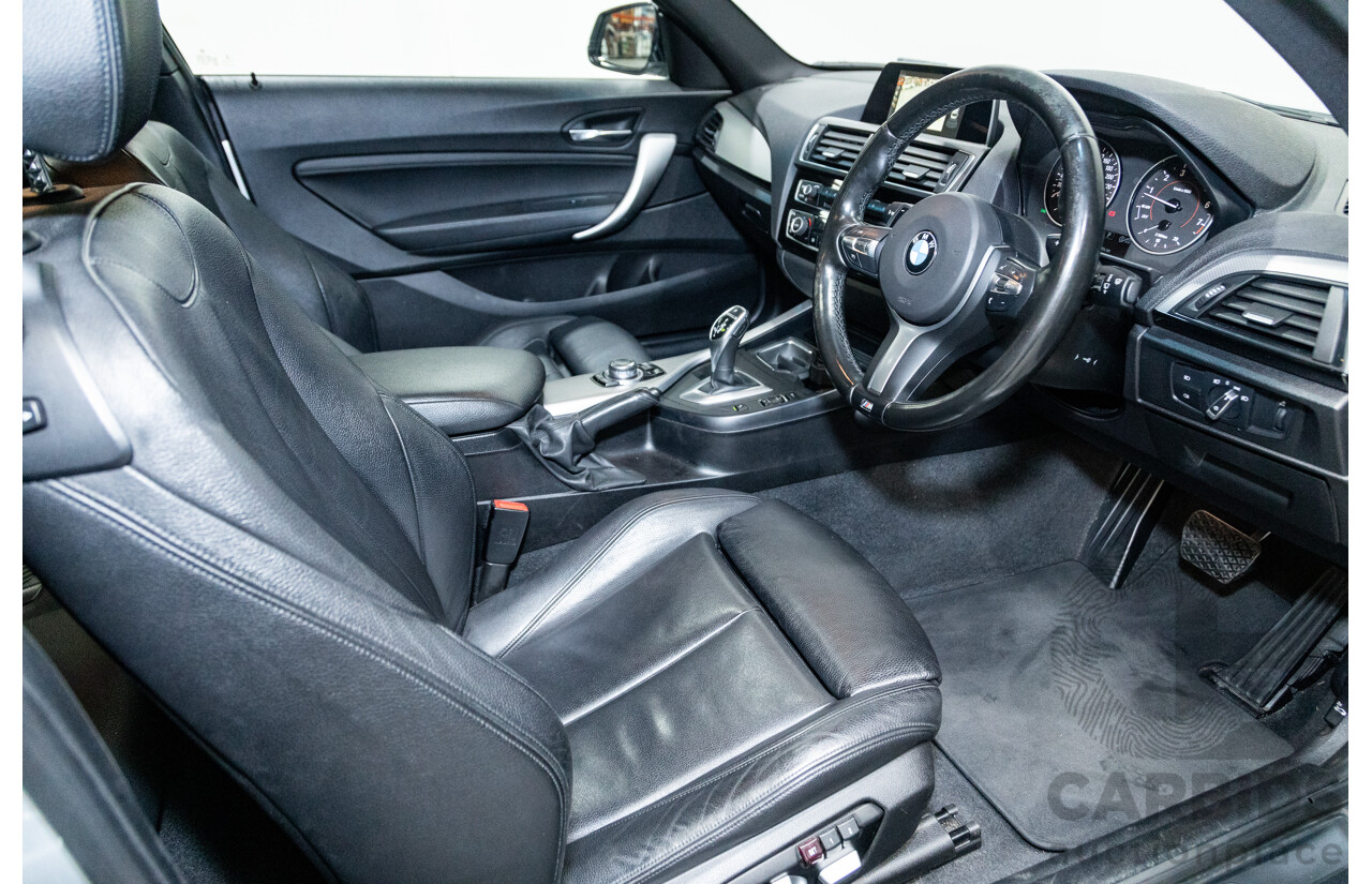 5/2016 BMW 228i M-Sport F22 MY16 2d Coupe Metallic Glacier Silver Turbo 2.0L