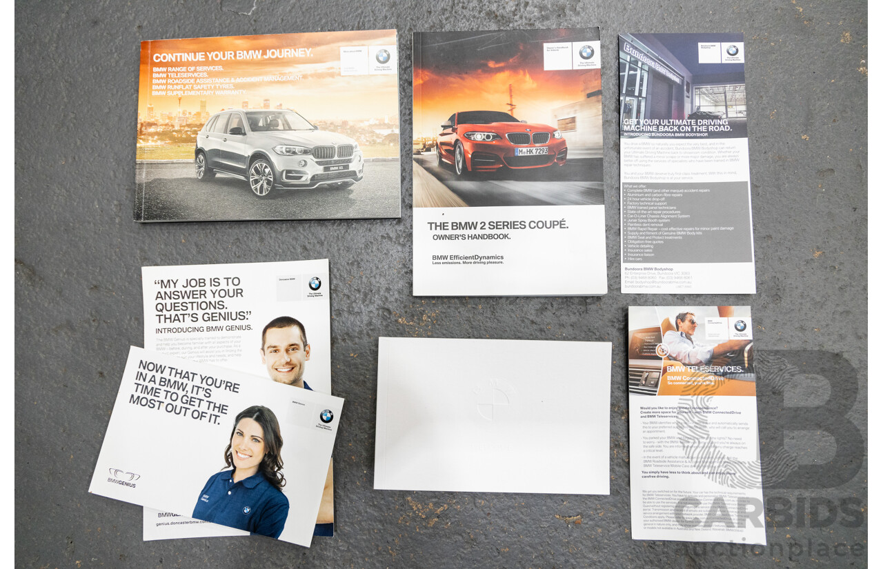 5/2016 BMW 228i M-Sport F22 MY16 2d Coupe Metallic Glacier Silver Turbo 2.0L