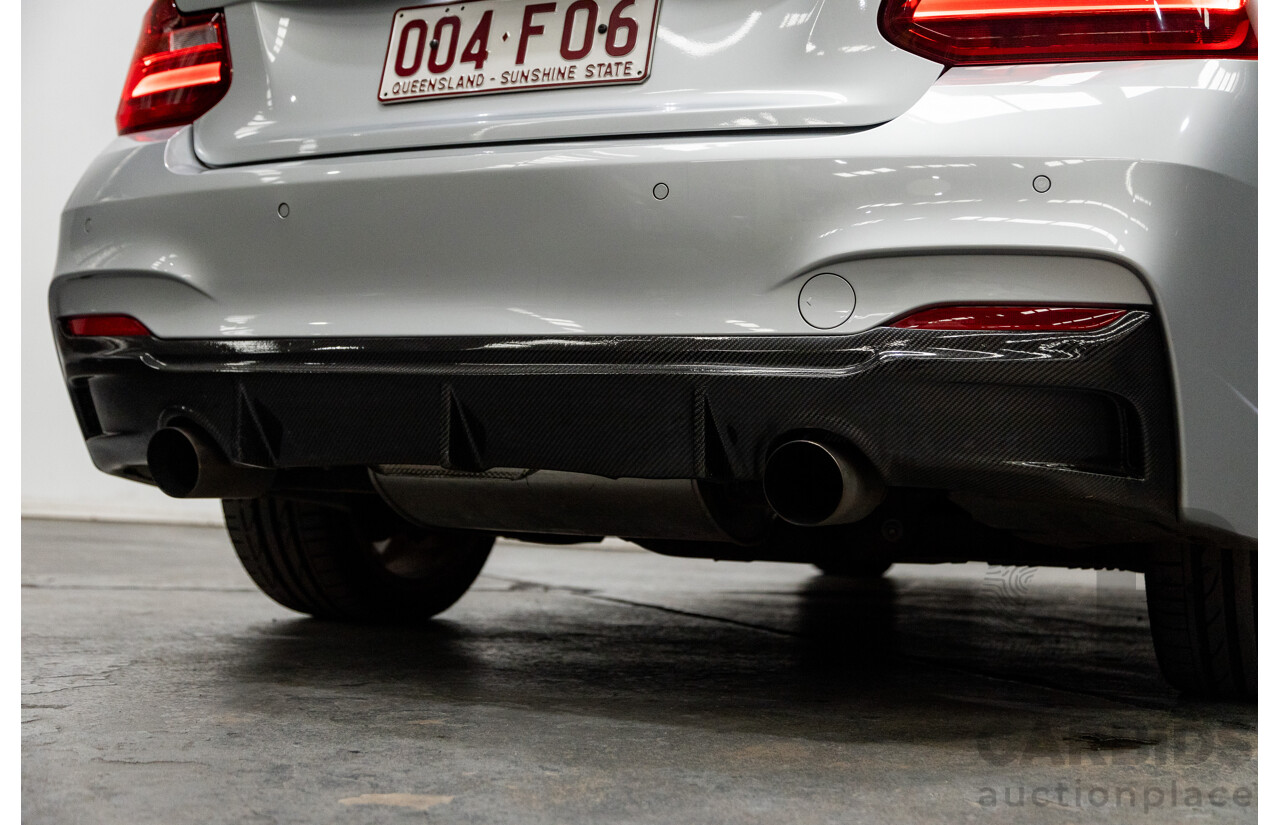 5/2016 BMW 228i M-Sport F22 MY16 2d Coupe Metallic Glacier Silver Turbo 2.0L