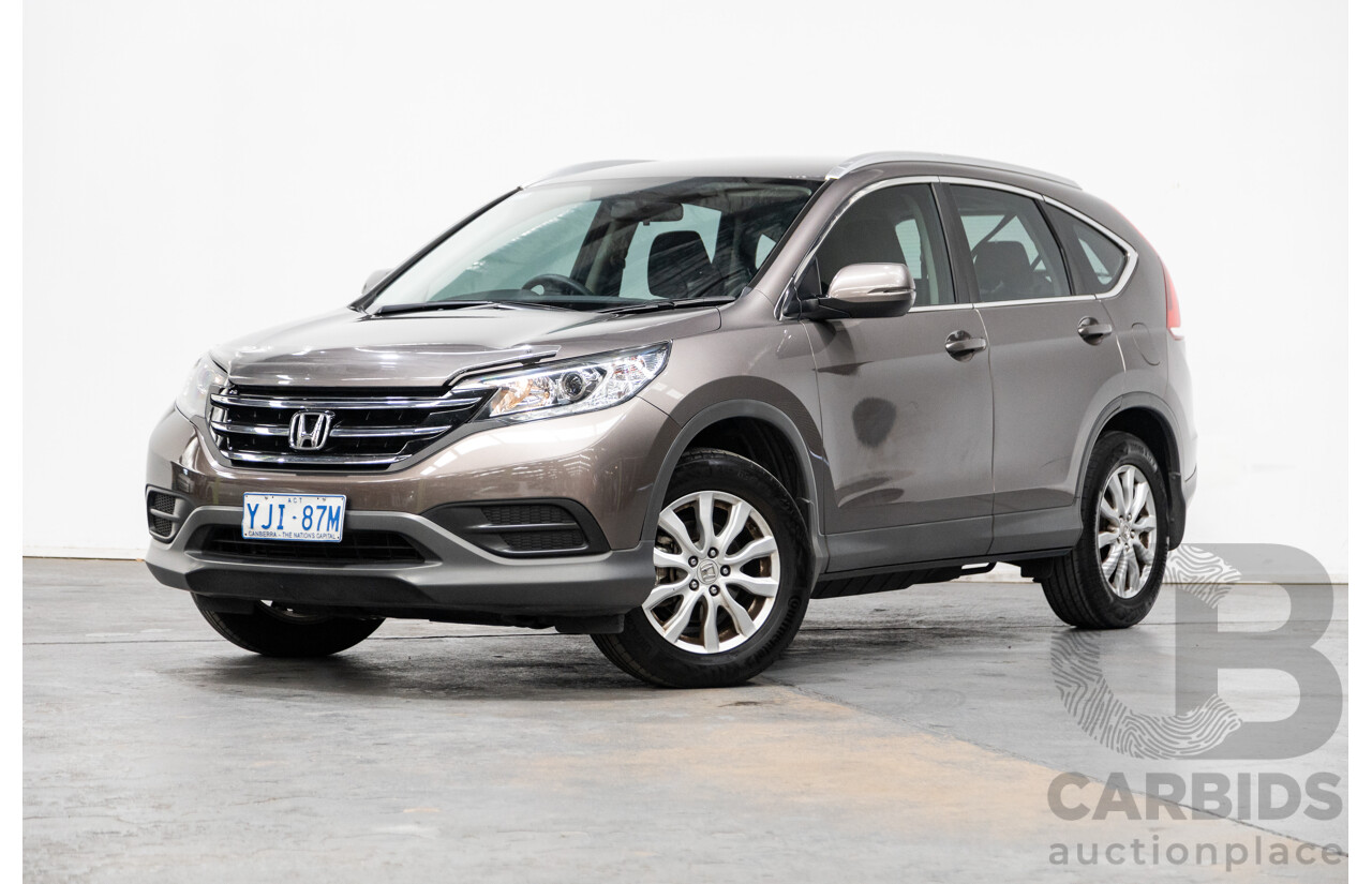 1/2013 Honda CRV VTi (4x4) 30 4d Wagon Metallic Grey 2.4L