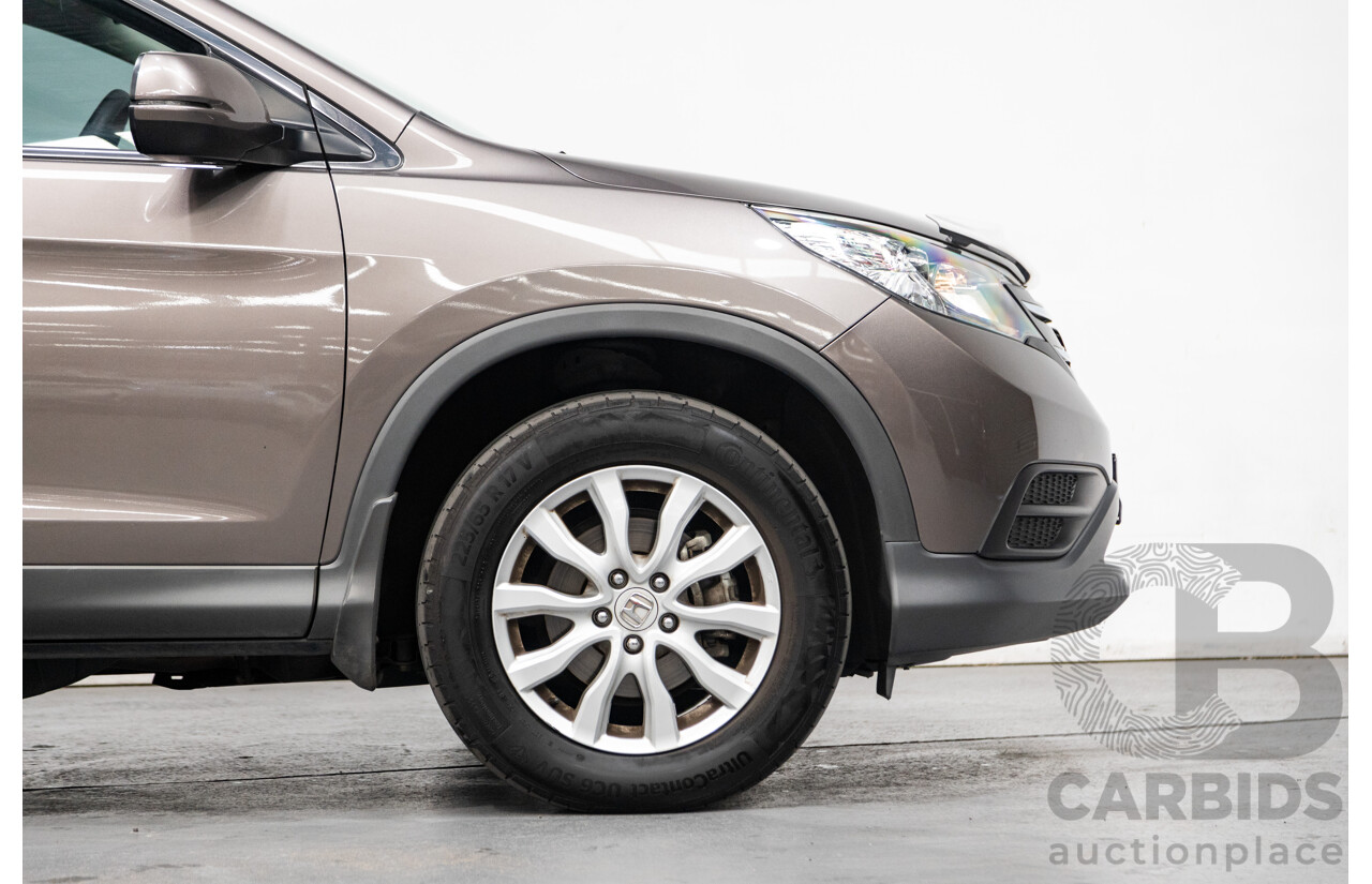 1/2013 Honda CRV VTi (4x4) 30 4d Wagon Metallic Grey 2.4L