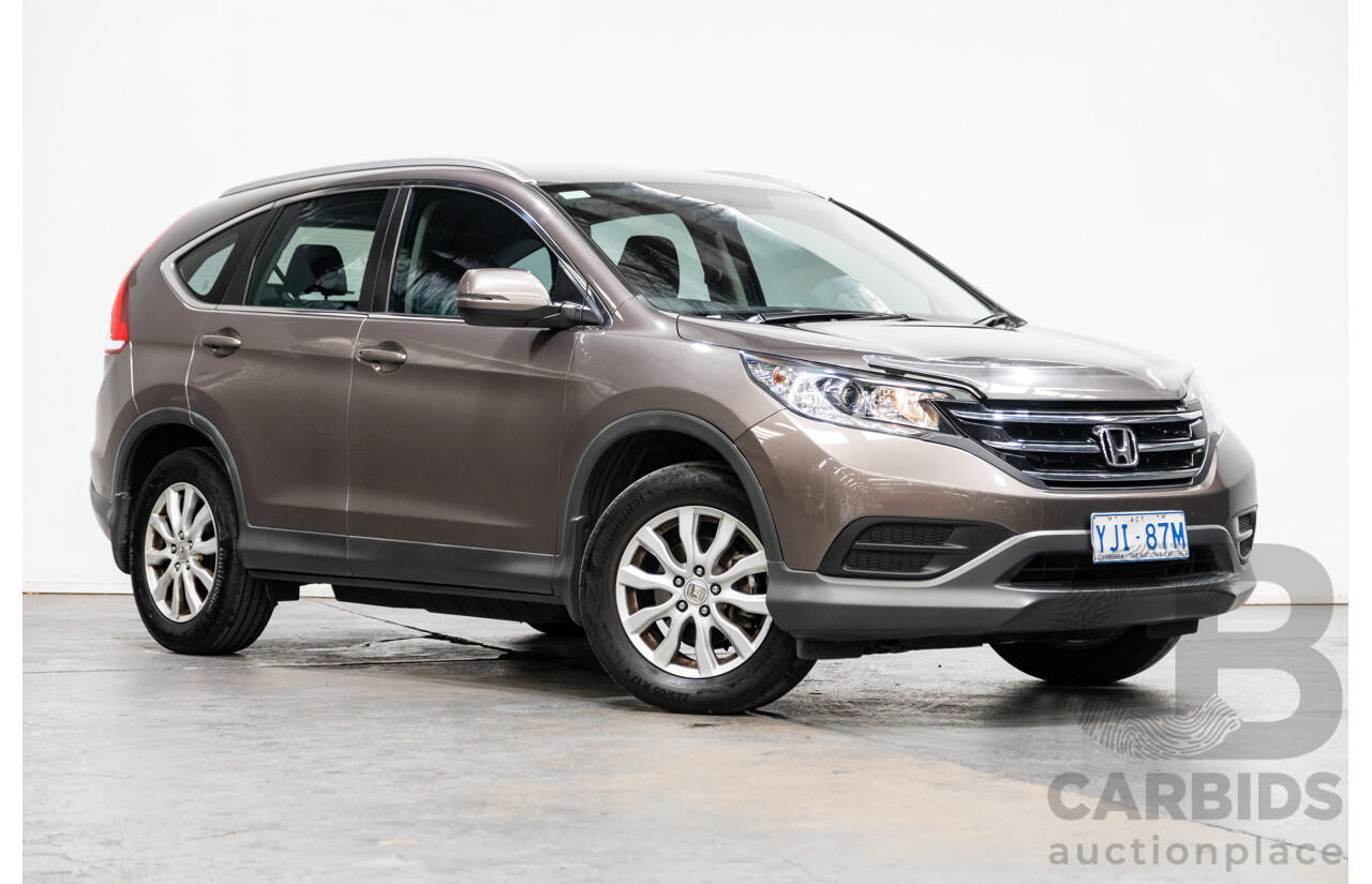 1/2013 Honda CRV VTi (4x4) 30 4d Wagon Metallic Grey 2.4L