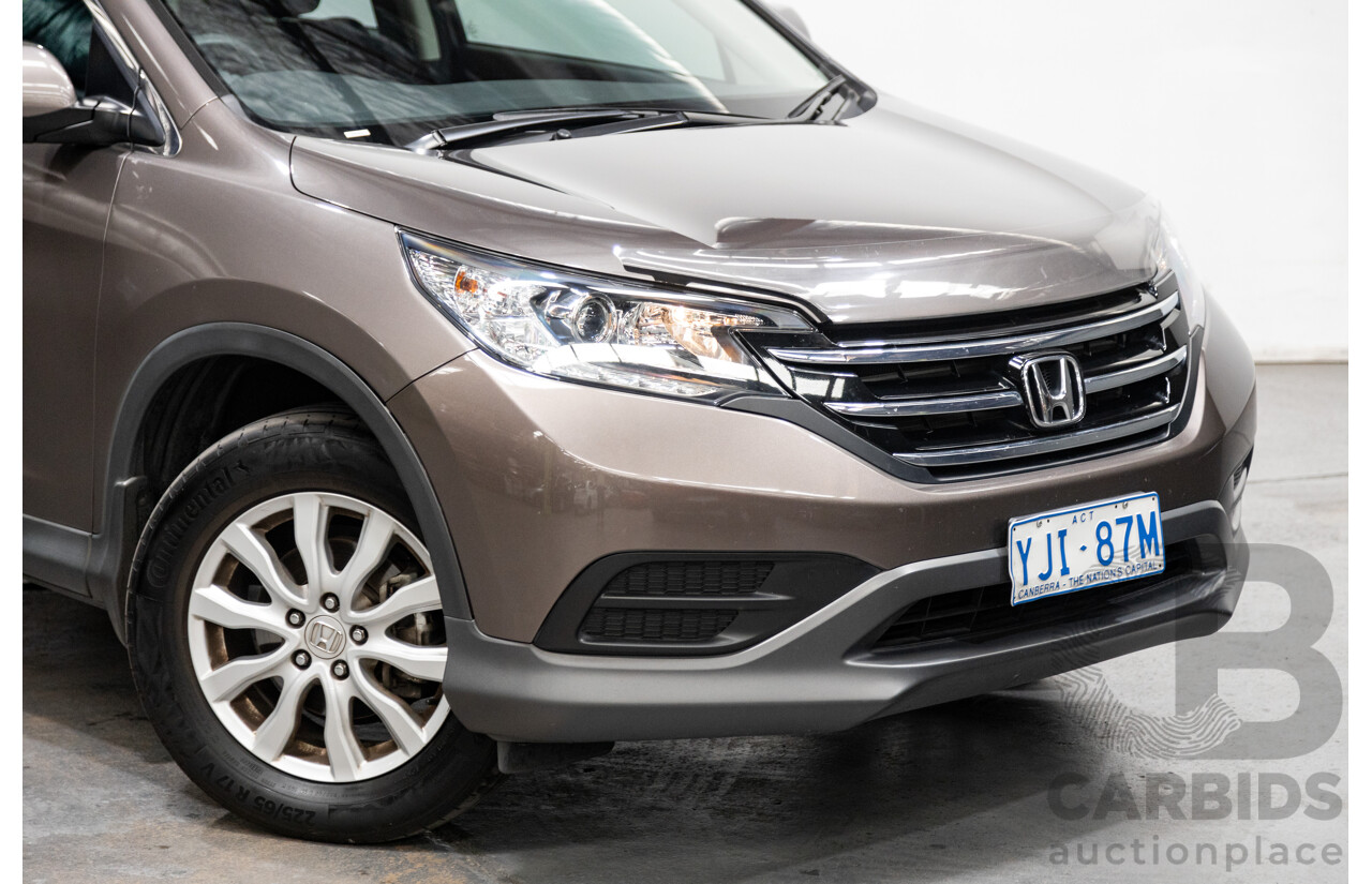 1/2013 Honda CRV VTi (4x4) 30 4d Wagon Metallic Grey 2.4L
