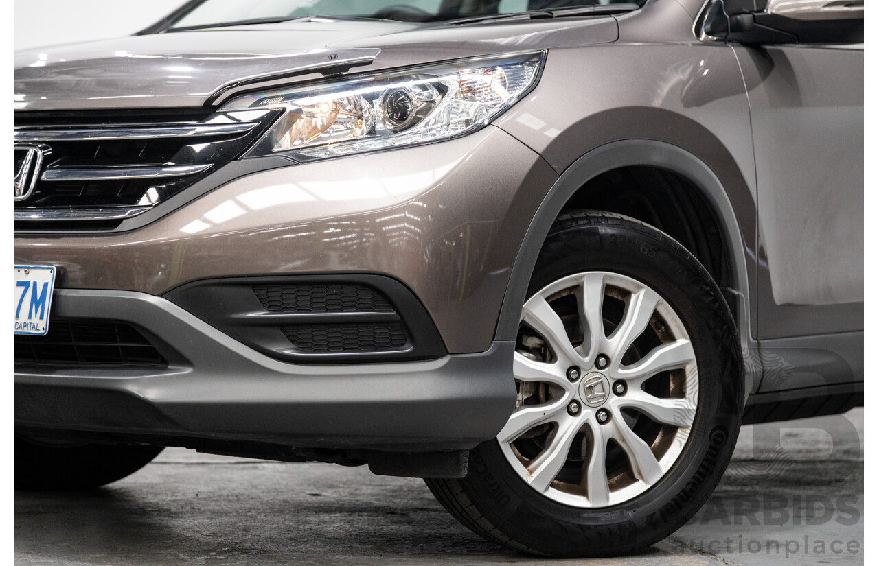 1/2013 Honda CRV VTi (4x4) 30 4d Wagon Metallic Grey 2.4L