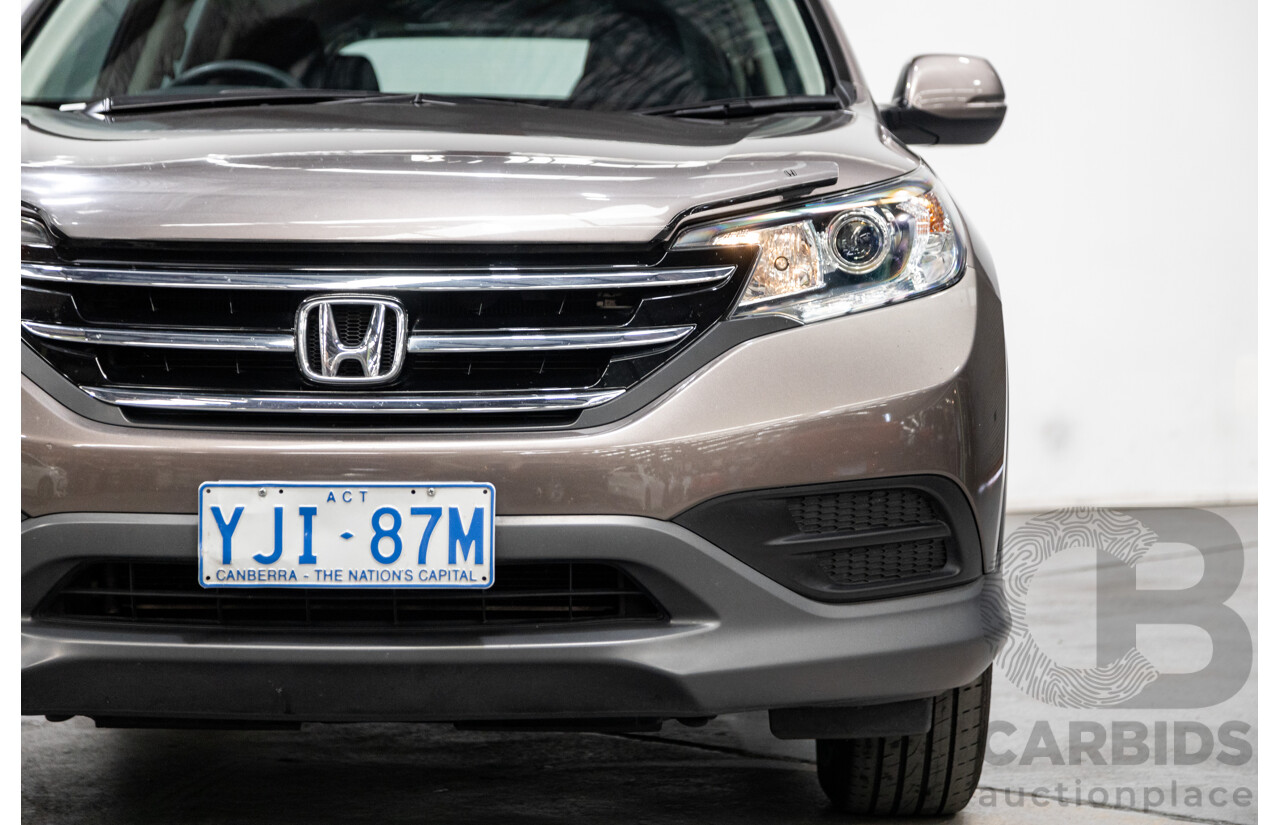 1/2013 Honda CRV VTi (4x4) 30 4d Wagon Metallic Grey 2.4L