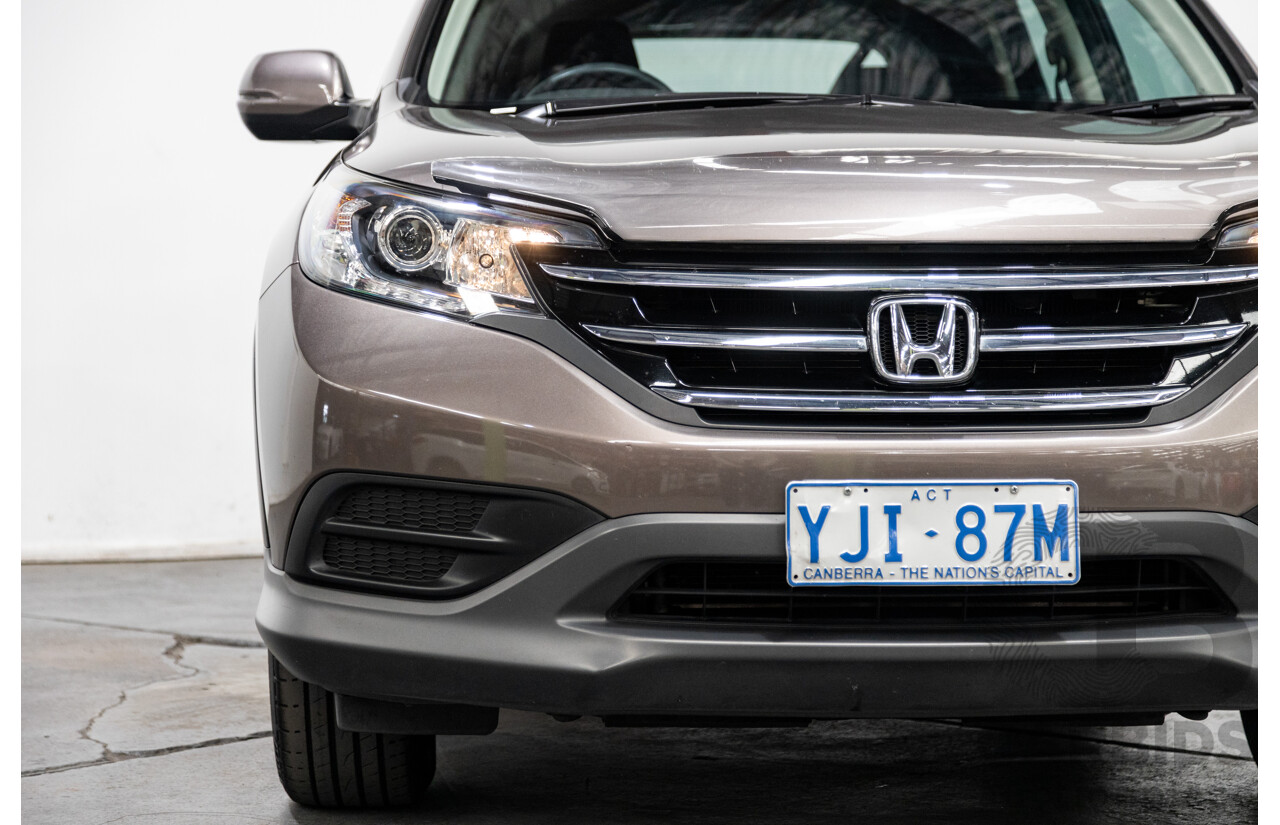 1/2013 Honda CRV VTi (4x4) 30 4d Wagon Metallic Grey 2.4L