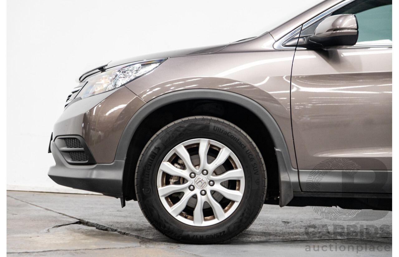 1/2013 Honda CRV VTi (4x4) 30 4d Wagon Metallic Grey 2.4L