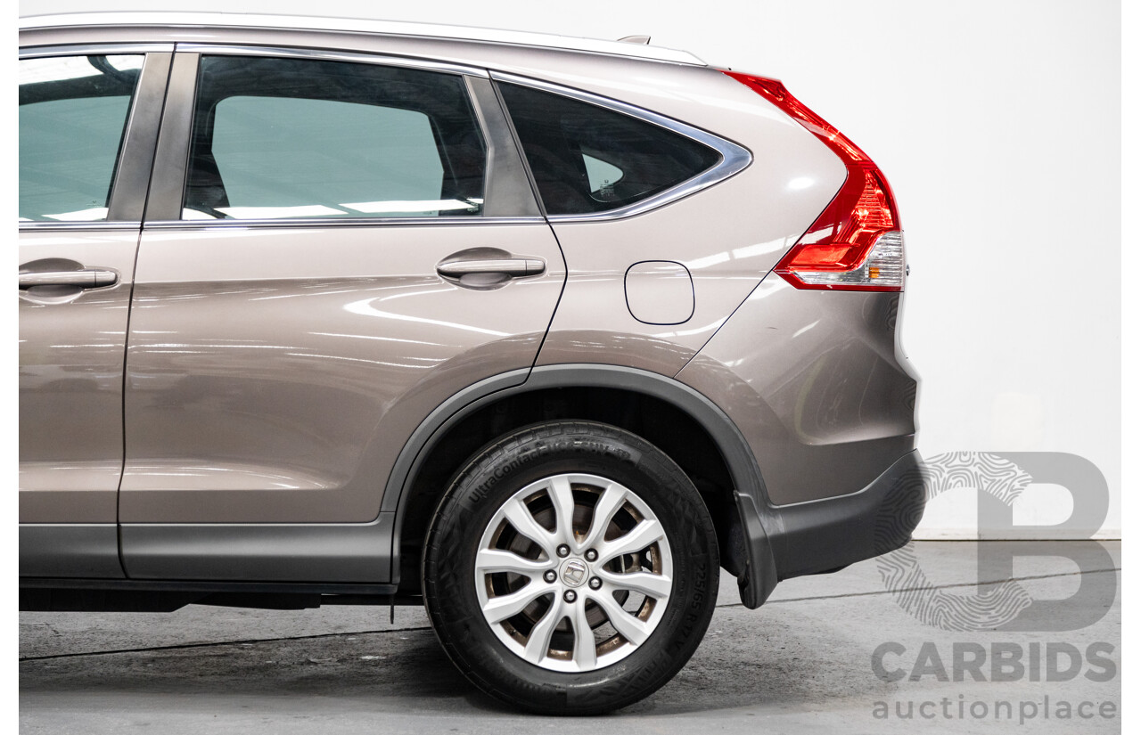 1/2013 Honda CRV VTi (4x4) 30 4d Wagon Metallic Grey 2.4L