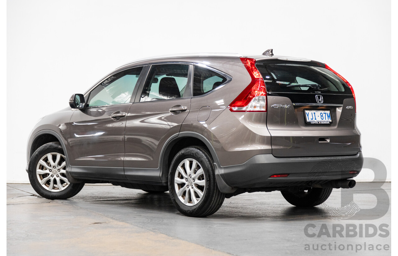 1/2013 Honda CRV VTi (4x4) 30 4d Wagon Metallic Grey 2.4L