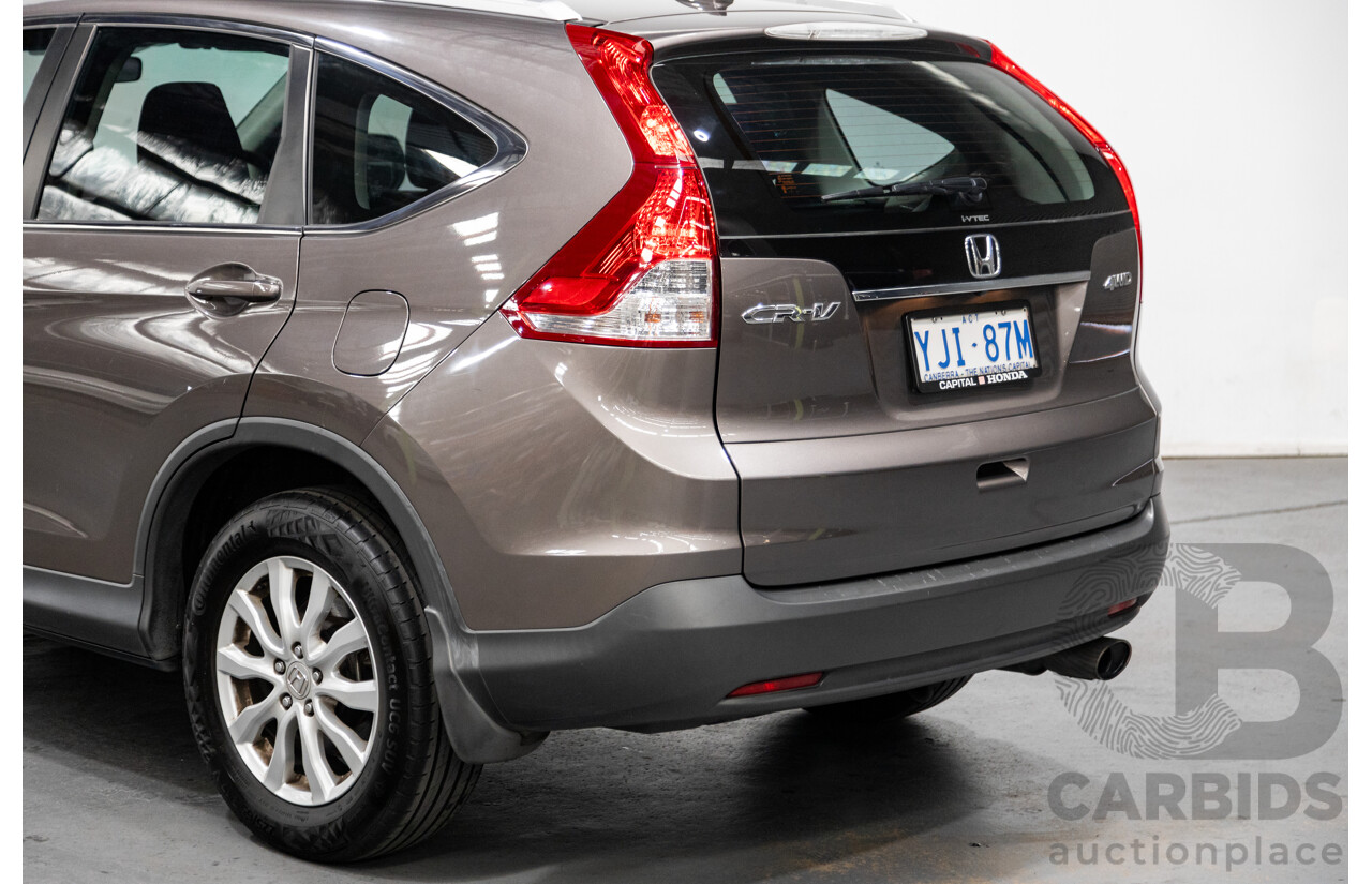 1/2013 Honda CRV VTi (4x4) 30 4d Wagon Metallic Grey 2.4L