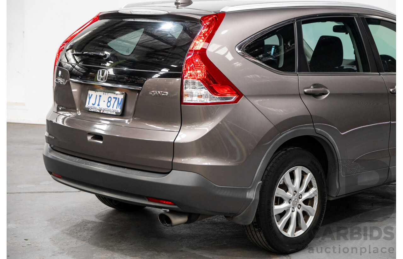 1/2013 Honda CRV VTi (4x4) 30 4d Wagon Metallic Grey 2.4L