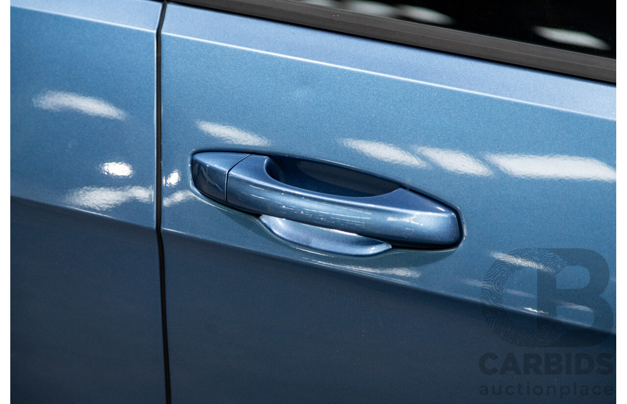 6/2014 Volkswagen Golf 110 TDI Highline AU MK7 MY14.5 5d Hatchback Pacific Blue Metallic Turbo Diesel 2.0L