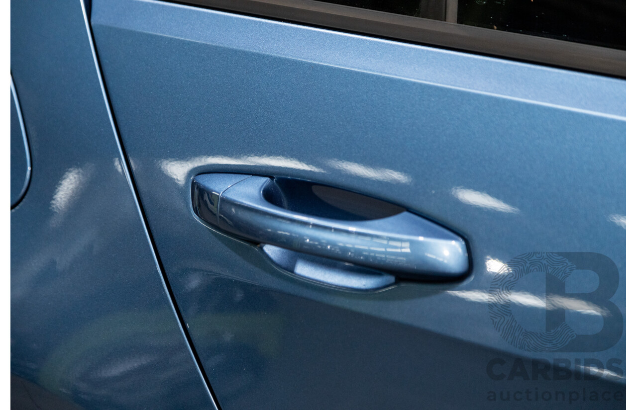 6/2014 Volkswagen Golf 110 TDI Highline AU MK7 MY14.5 5d Hatchback Pacific Blue Metallic Turbo Diesel 2.0L