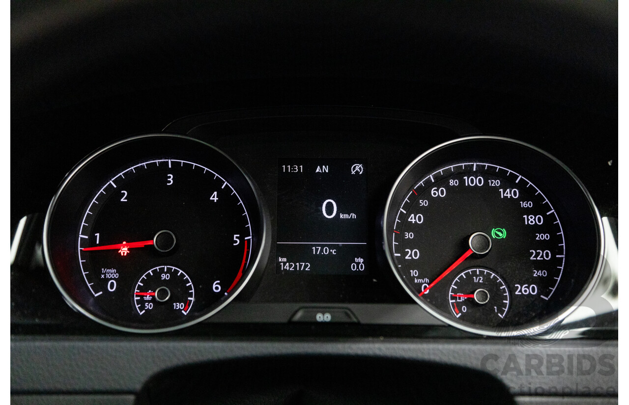 6/2014 Volkswagen Golf 110 TDI Highline AU MK7 MY14.5 5d Hatchback Pacific Blue Metallic Turbo Diesel 2.0L