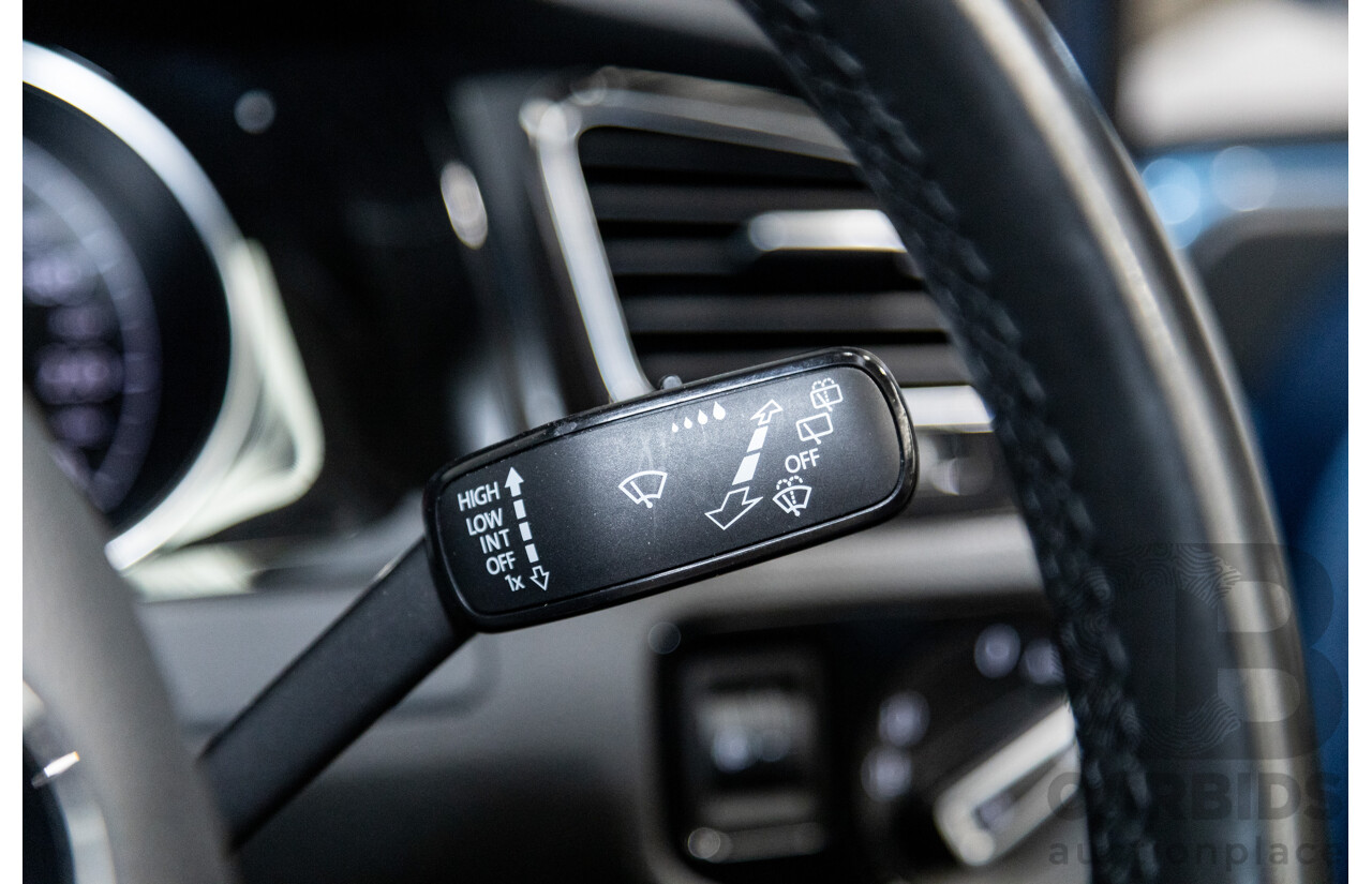 6/2014 Volkswagen Golf 110 TDI Highline AU MK7 MY14.5 5d Hatchback Pacific Blue Metallic Turbo Diesel 2.0L