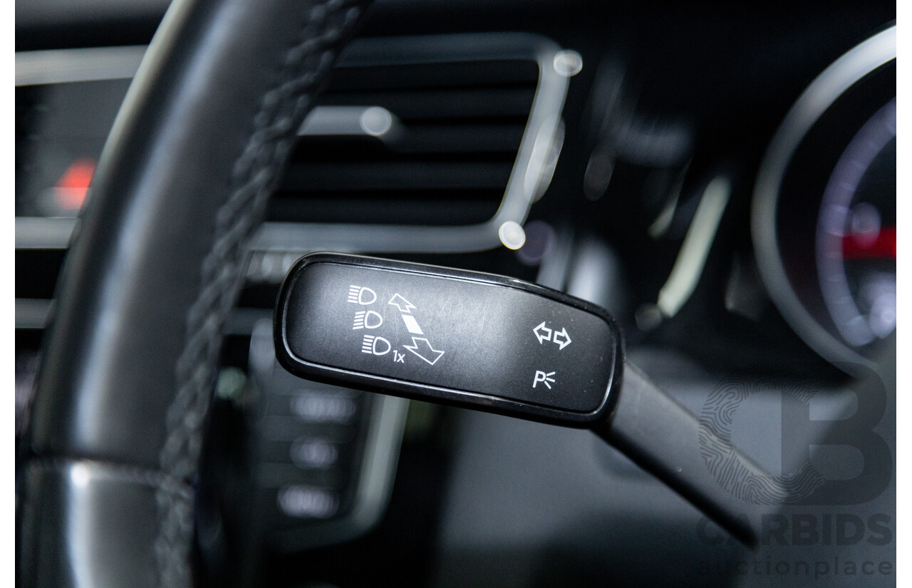 6/2014 Volkswagen Golf 110 TDI Highline AU MK7 MY14.5 5d Hatchback Pacific Blue Metallic Turbo Diesel 2.0L