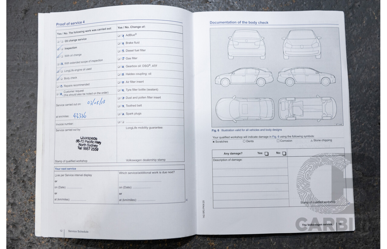 6/2014 Volkswagen Golf 110 TDI Highline AU MK7 MY14.5 5d Hatchback Pacific Blue Metallic Turbo Diesel 2.0L