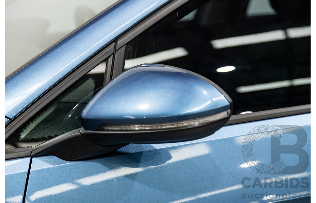 6/2014 Volkswagen Golf 110 TDI Highline AU MK7 MY14.5 5d Hatchback Pacific Blue Metallic Turbo Diesel 2.0L