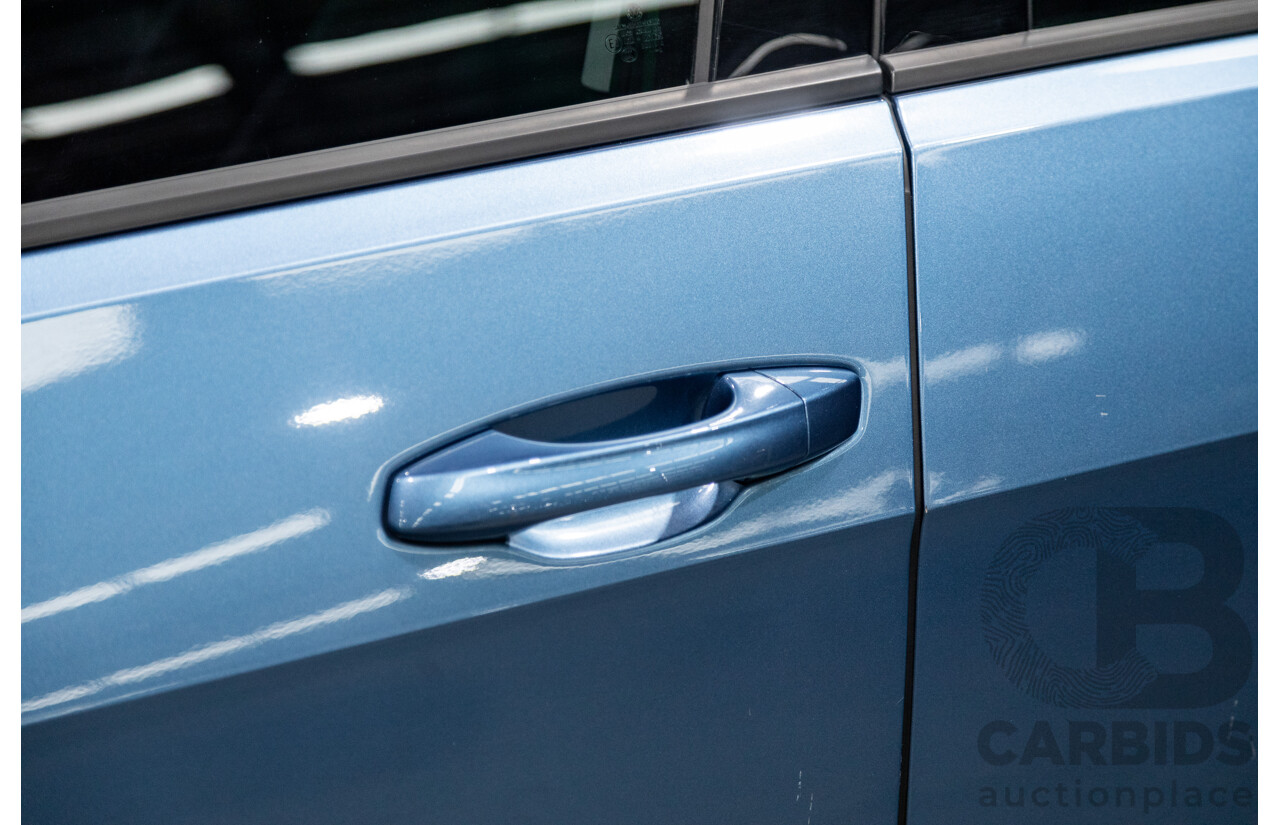 6/2014 Volkswagen Golf 110 TDI Highline AU MK7 MY14.5 5d Hatchback Pacific Blue Metallic Turbo Diesel 2.0L