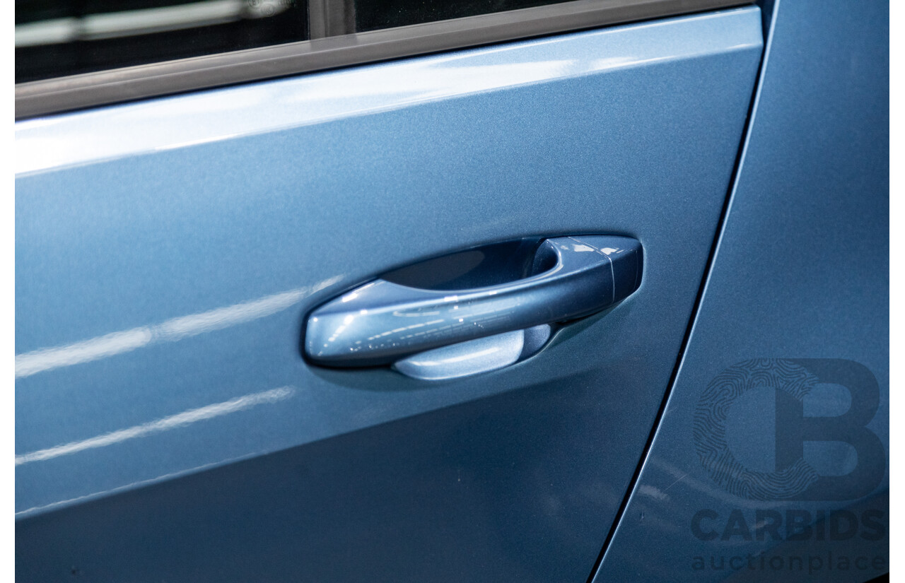 6/2014 Volkswagen Golf 110 TDI Highline AU MK7 MY14.5 5d Hatchback Pacific Blue Metallic Turbo Diesel 2.0L