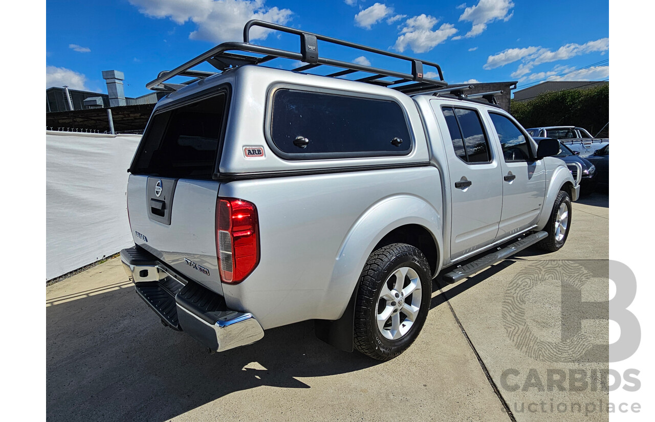 1/2014 Nissan Navara ST-X 550 (4x4) D40 MY12 Dual Cab Utility Silver 3.0L