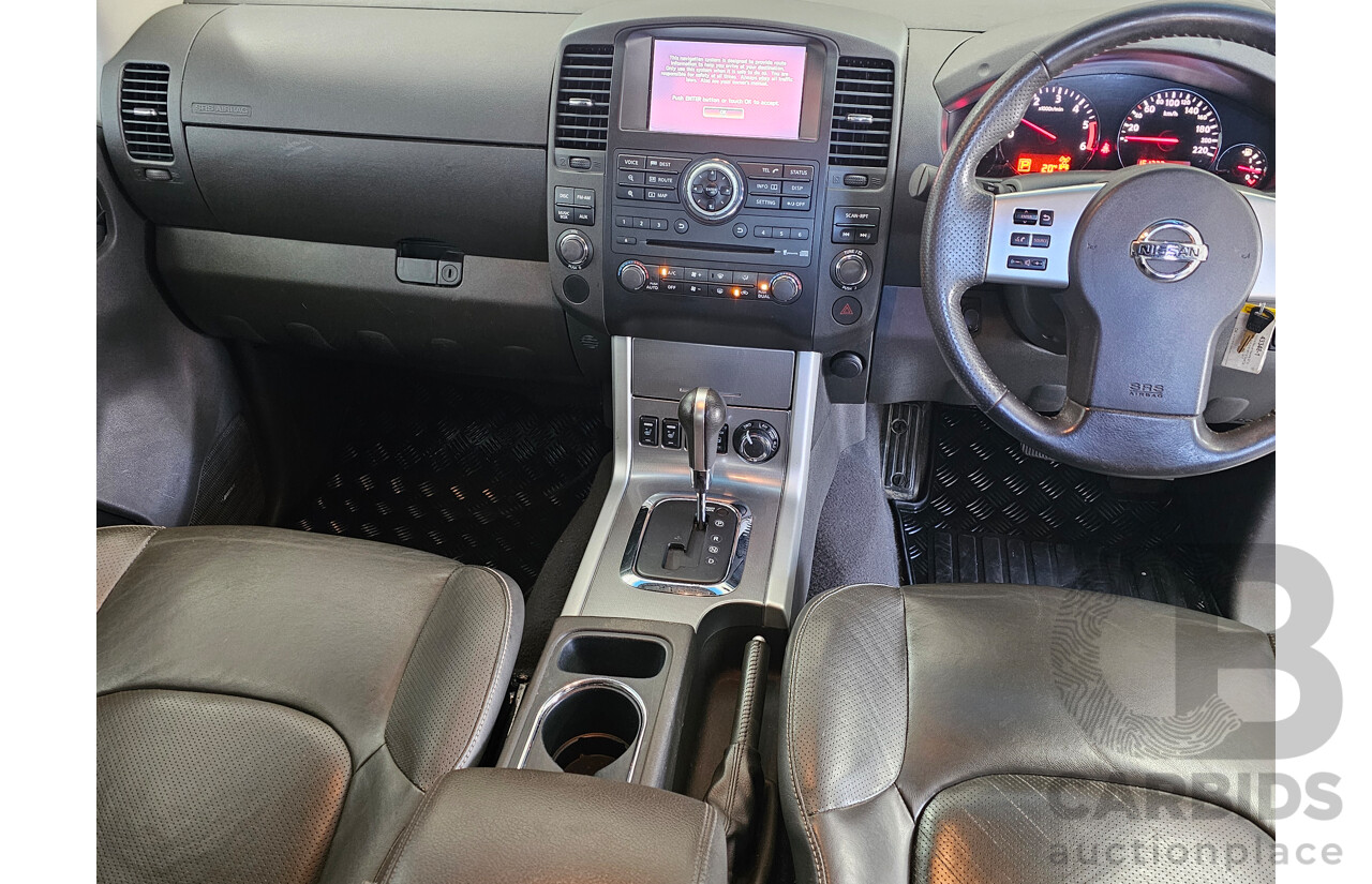 1/2014 Nissan Navara ST-X 550 (4x4) D40 MY12 Dual Cab Utility Silver 3.0L