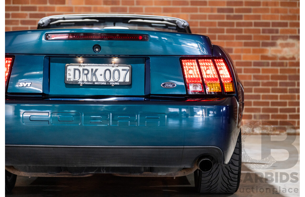3/2004 Ford Mustang Cobra SVT 2d Convertible Mystichrome Metallic Supercharged V8 4.6L