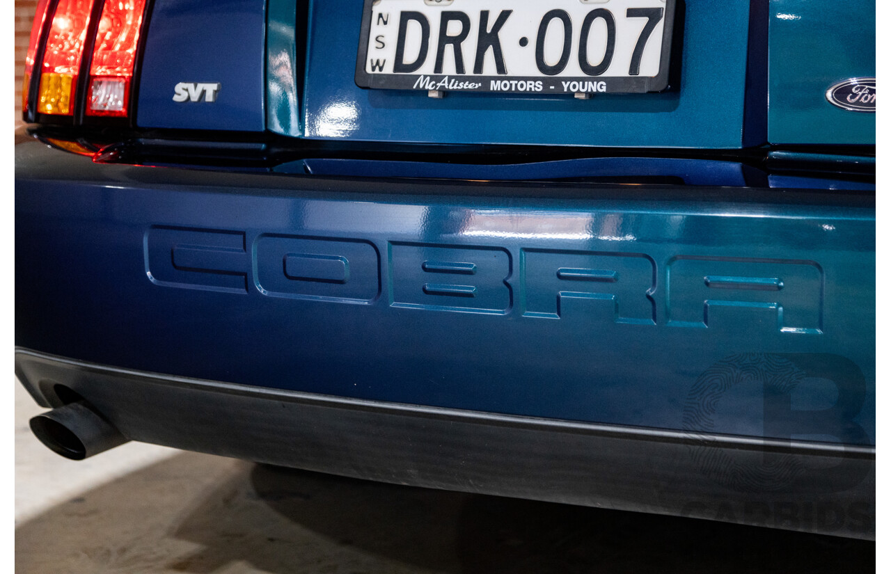 3/2004 Ford Mustang Cobra SVT 2d Convertible Mystichrome Metallic Supercharged V8 4.6L