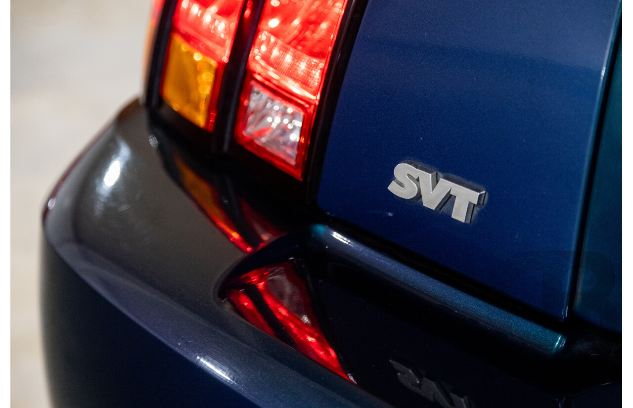 3/2004 Ford Mustang Cobra SVT 2d Convertible Mystichrome Metallic Supercharged V8 4.6L