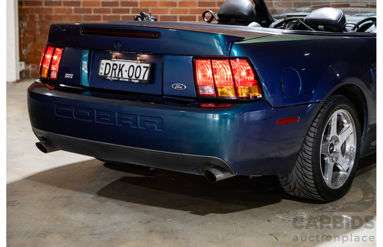 3/2004 Ford Mustang Cobra SVT 2d Convertible Mystichrome Metallic Supercharged V8 4.6L