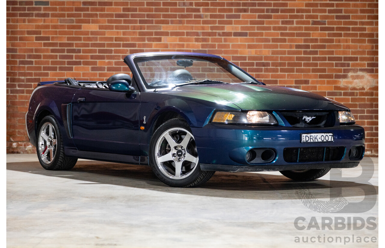 3/2004 Ford Mustang Cobra SVT 2d Convertible Mystichrome Metallic Supercharged V8 4.6L