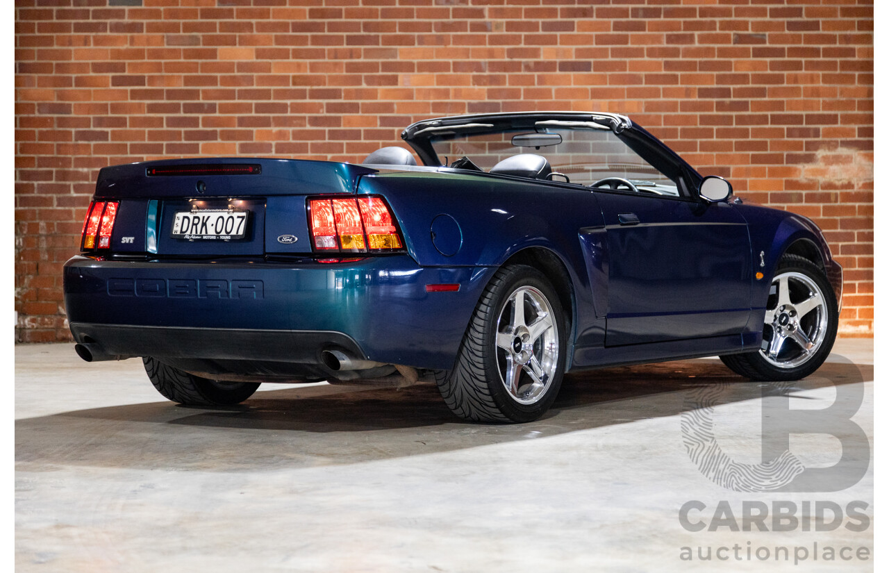 3/2004 Ford Mustang Cobra SVT 2d Convertible Mystichrome Metallic Supercharged V8 4.6L
