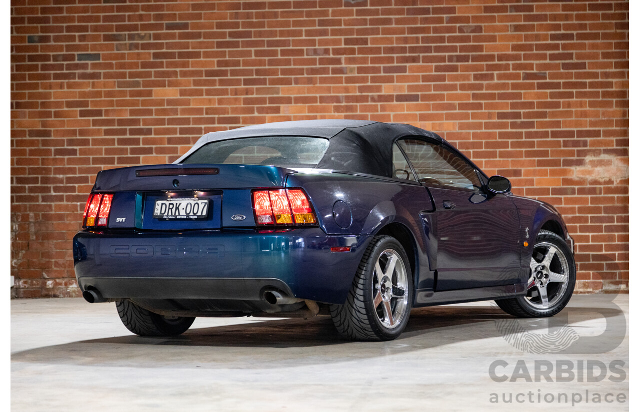 3/2004 Ford Mustang Cobra SVT 2d Convertible Mystichrome Metallic Supercharged V8 4.6L