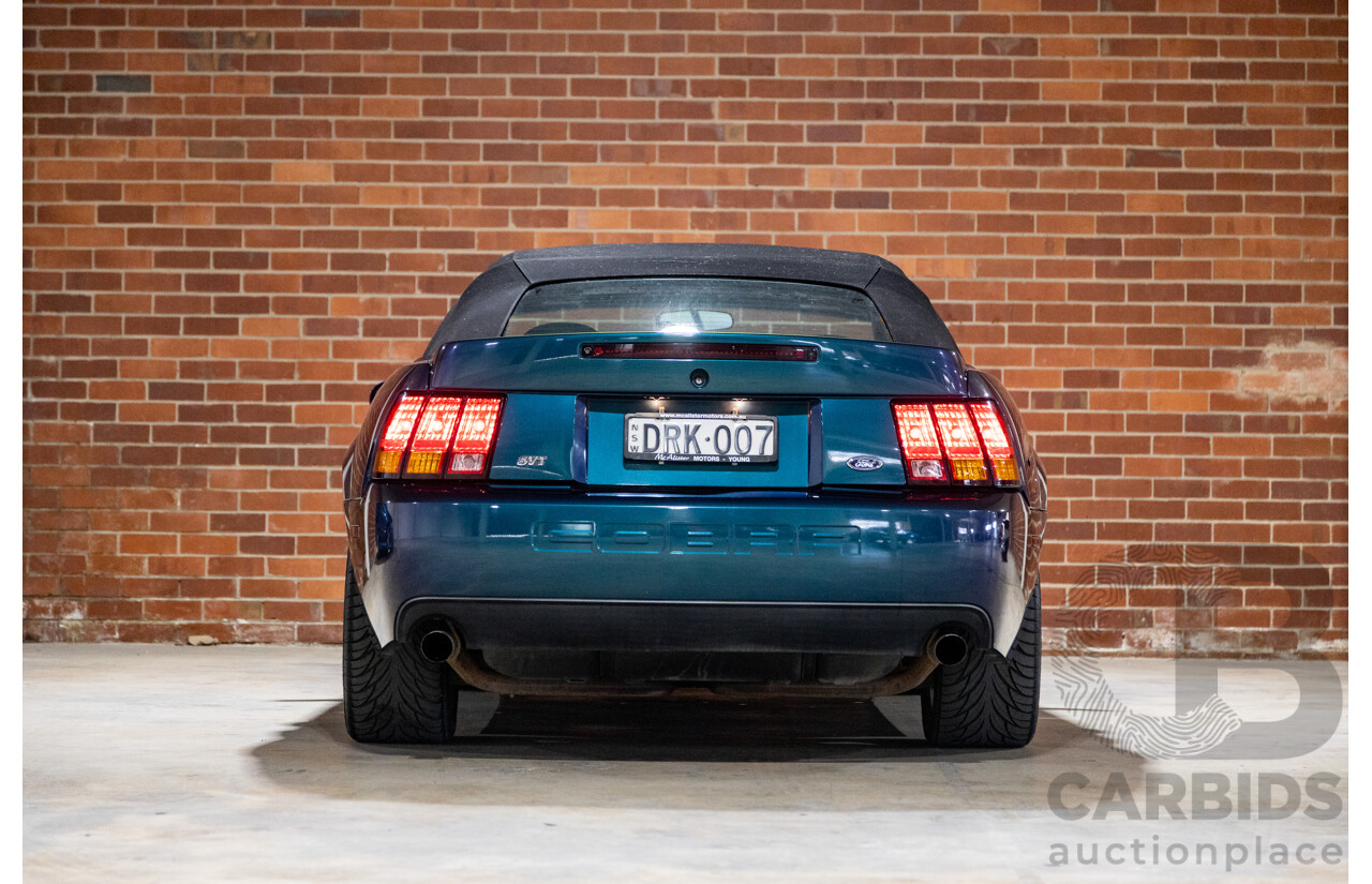 3/2004 Ford Mustang Cobra SVT 2d Convertible Mystichrome Metallic Supercharged V8 4.6L