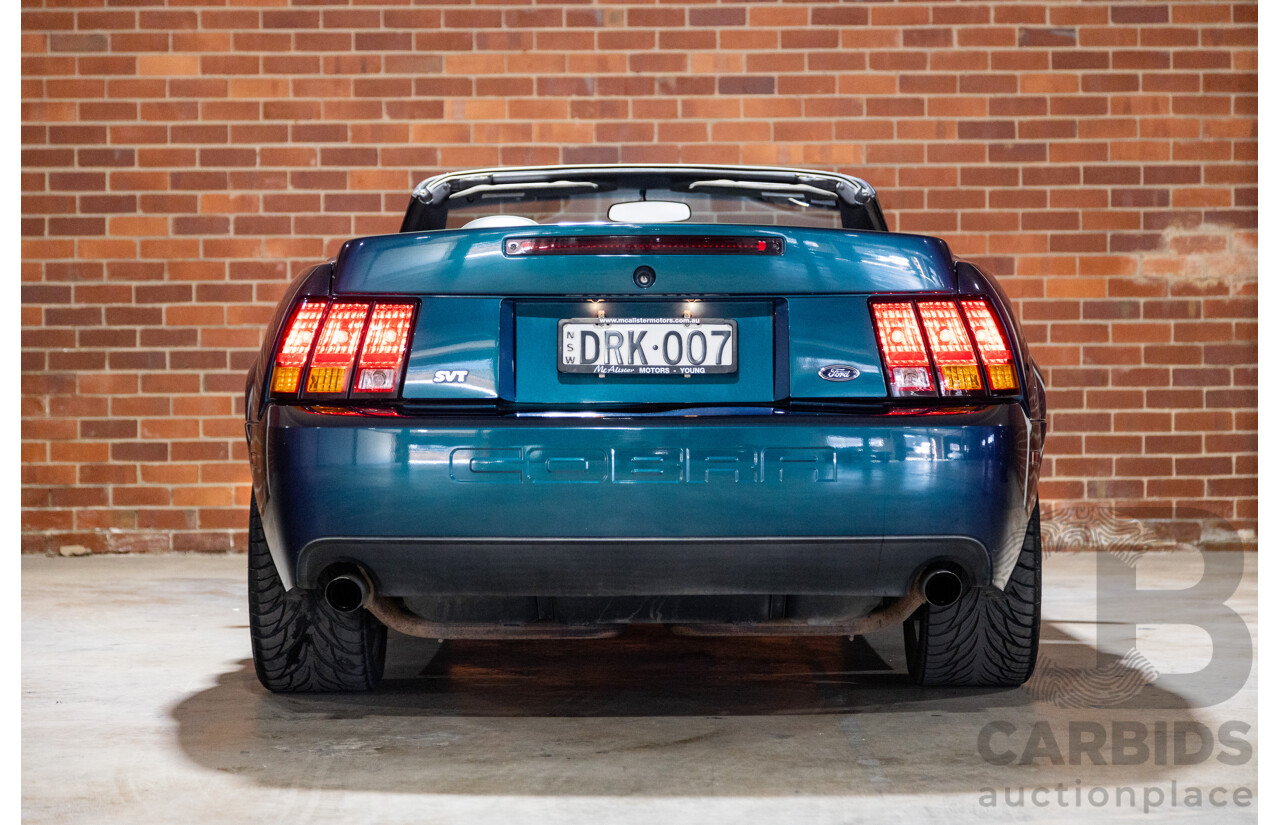 3/2004 Ford Mustang Cobra SVT 2d Convertible Mystichrome Metallic Supercharged V8 4.6L