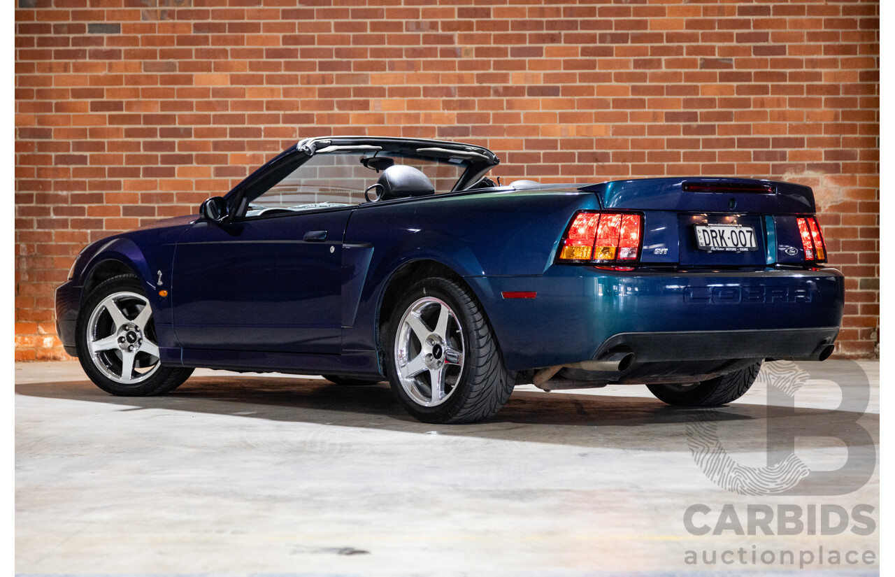 3/2004 Ford Mustang Cobra SVT 2d Convertible Mystichrome Metallic Supercharged V8 4.6L