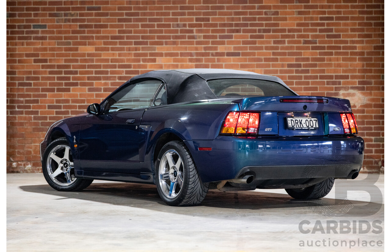 3/2004 Ford Mustang Cobra SVT 2d Convertible Mystichrome Metallic Supercharged V8 4.6L