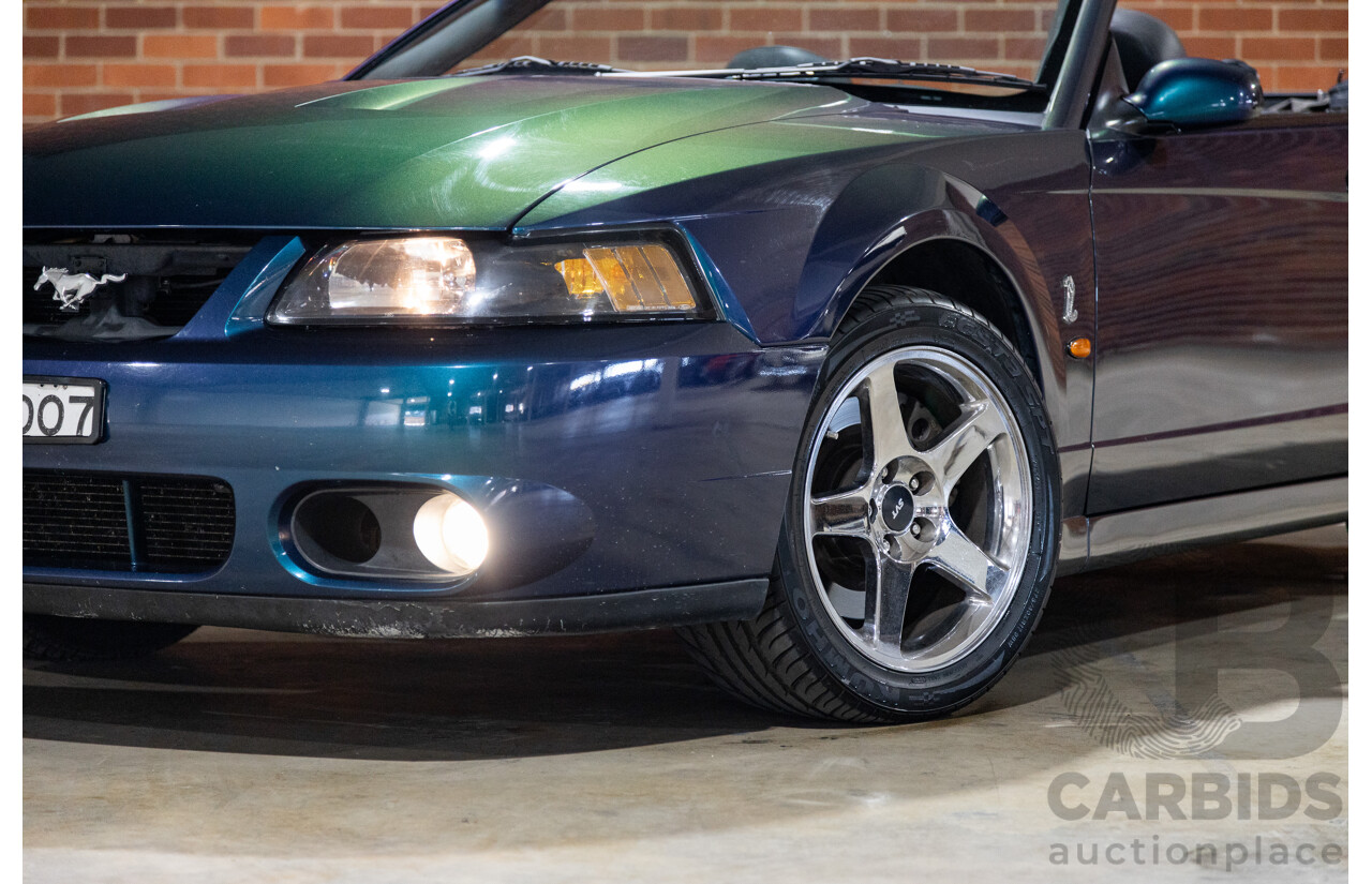3/2004 Ford Mustang Cobra SVT 2d Convertible Mystichrome Metallic Supercharged V8 4.6L