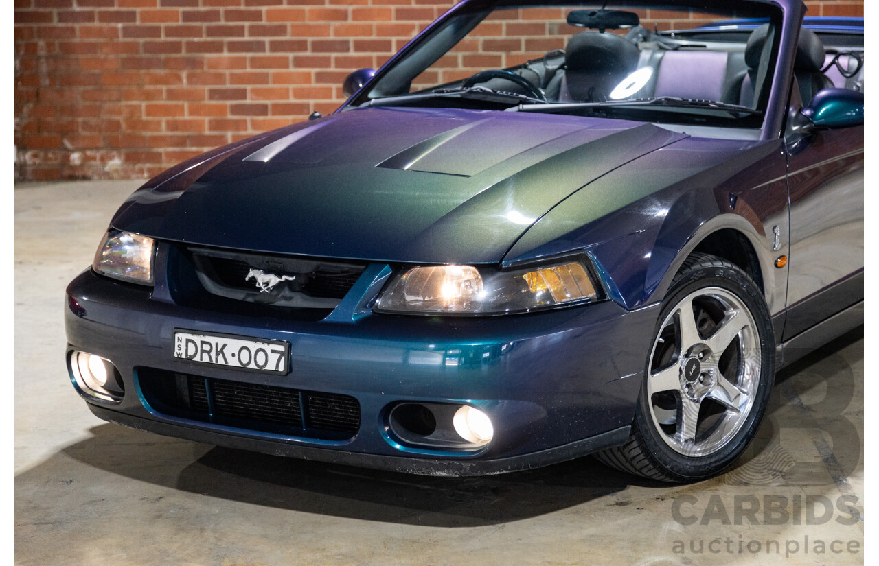3/2004 Ford Mustang Cobra SVT 2d Convertible Mystichrome Metallic Supercharged V8 4.6L